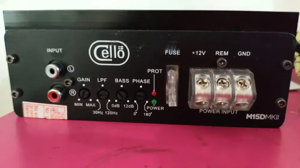 Monoblok cello M15Dmk2