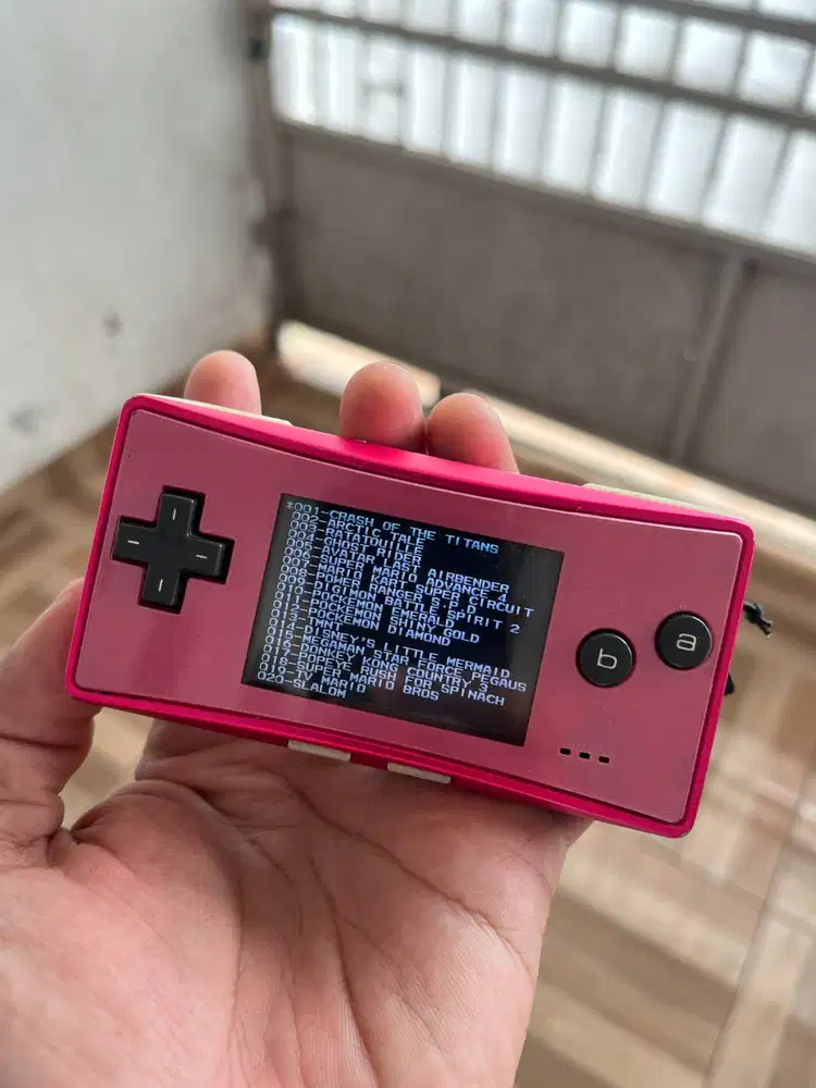 Gameboy Micro Pink Rare