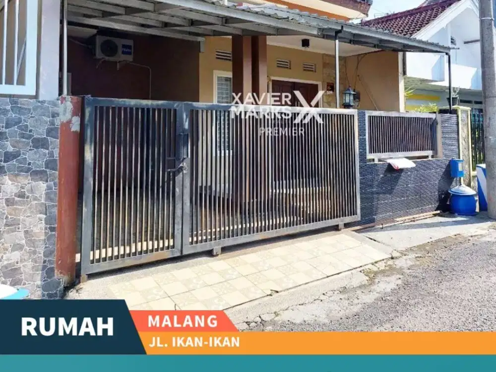 Dijual rumah Minimalis Siap Huni di jalan Ikan Ikan Blimbing Malang