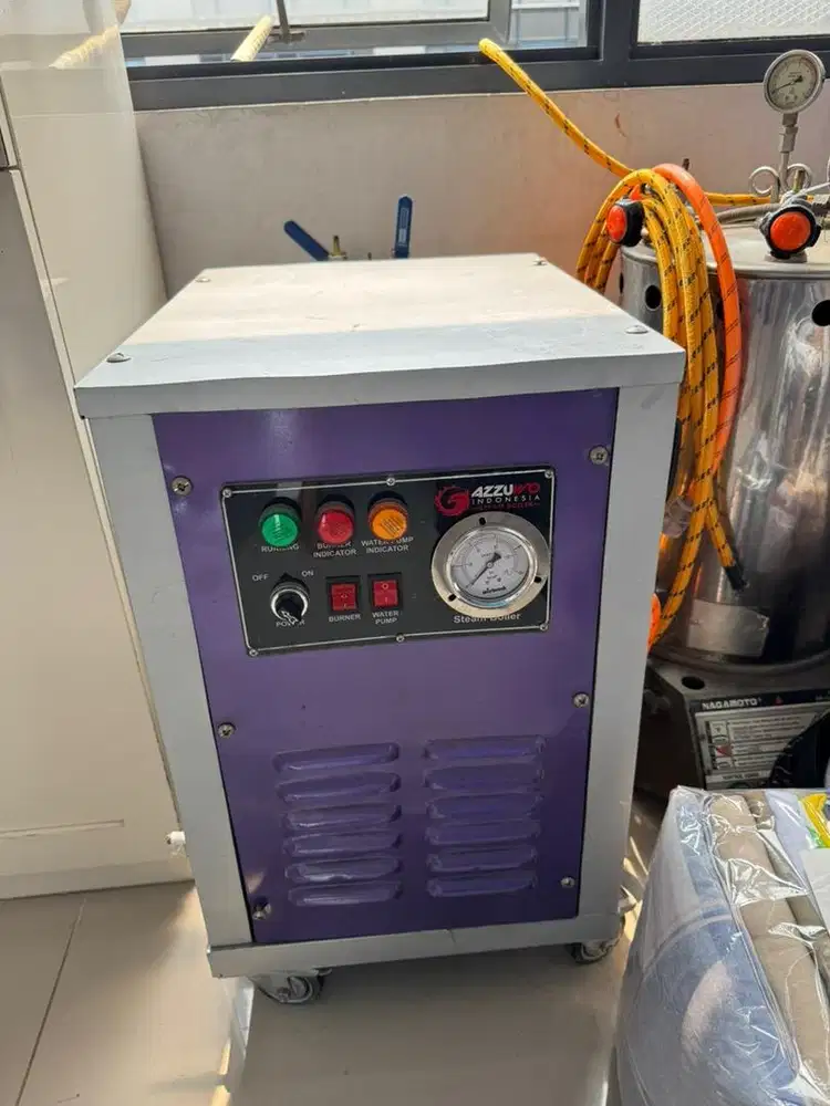 Boiler setrika uap full otomatis laundry merek azzuwo