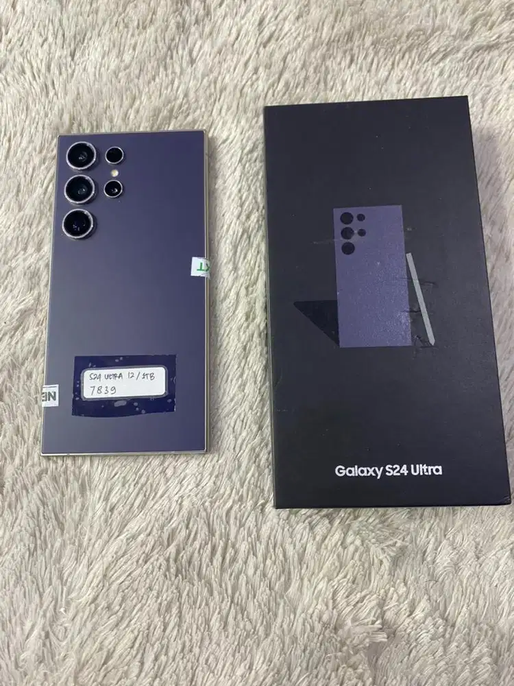 Samsung S24 ultra 12/1 tb ex sein fullset ori mulus