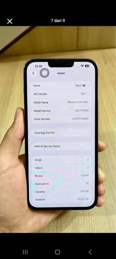 IPHONE 13 PROMAX 256  GB IBOX RESMI / CASH / KREDIT TRADE IN