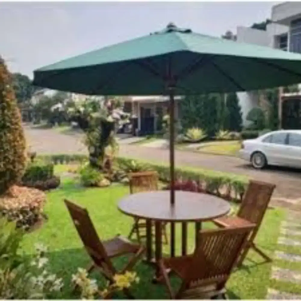 Meja bulat,tenda minimalis,payung parasol,kursi cafe