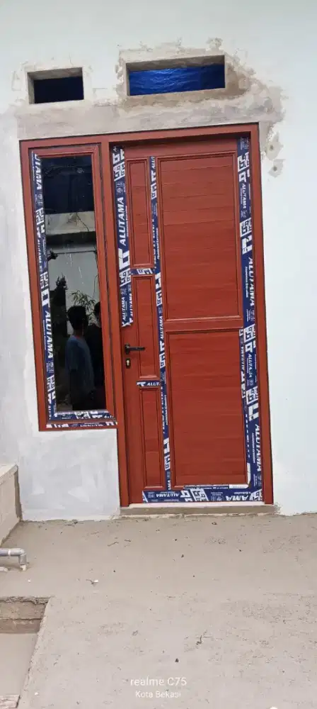 Menerima pembuatan pintu jendela alumunium