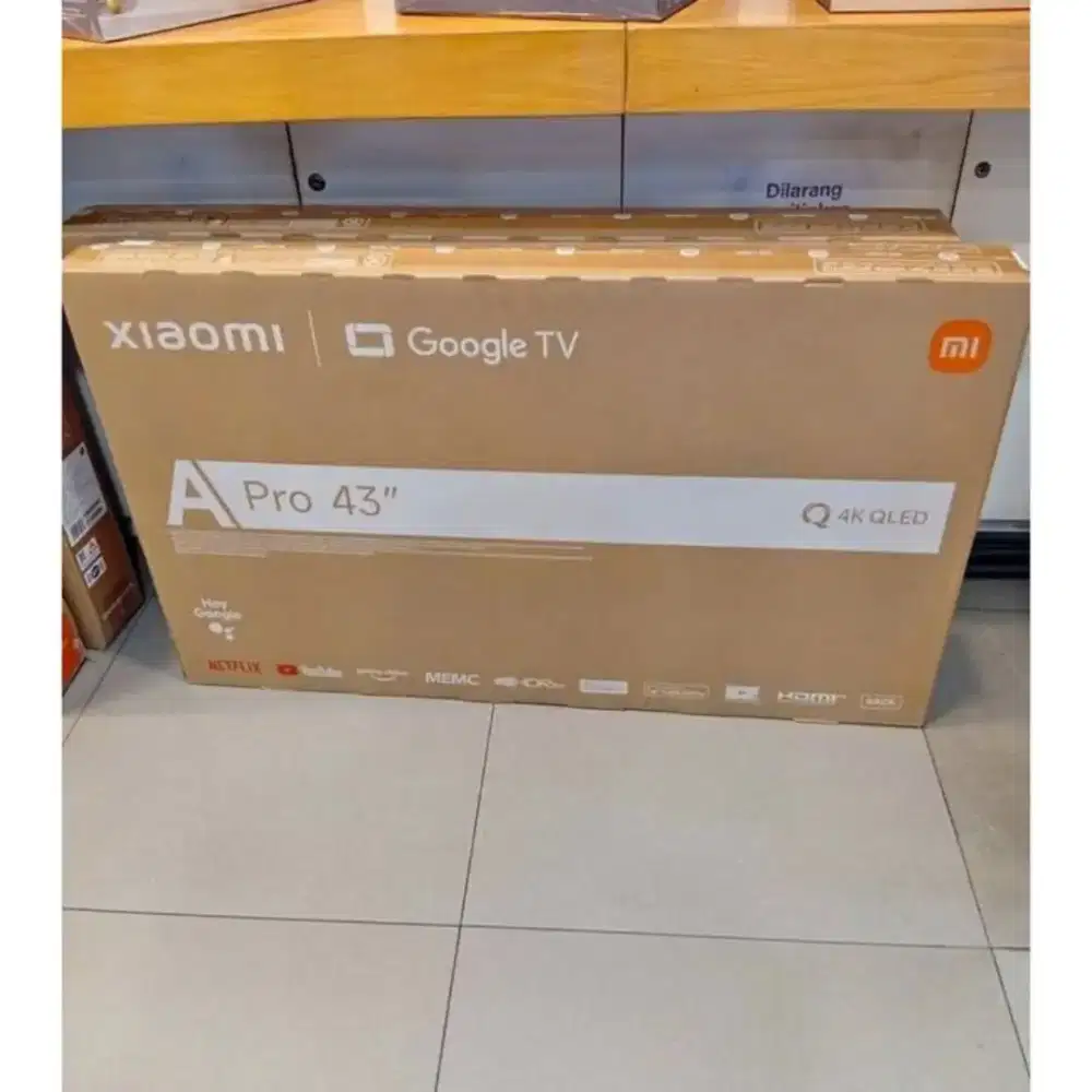 BISA KREDIT! Xiaomi Google TV 43 A Pro QLED 2026 Garansi Resmi
