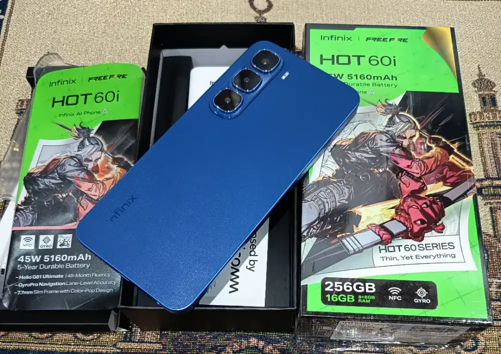 Infinix Hot 60i RAM 8/256