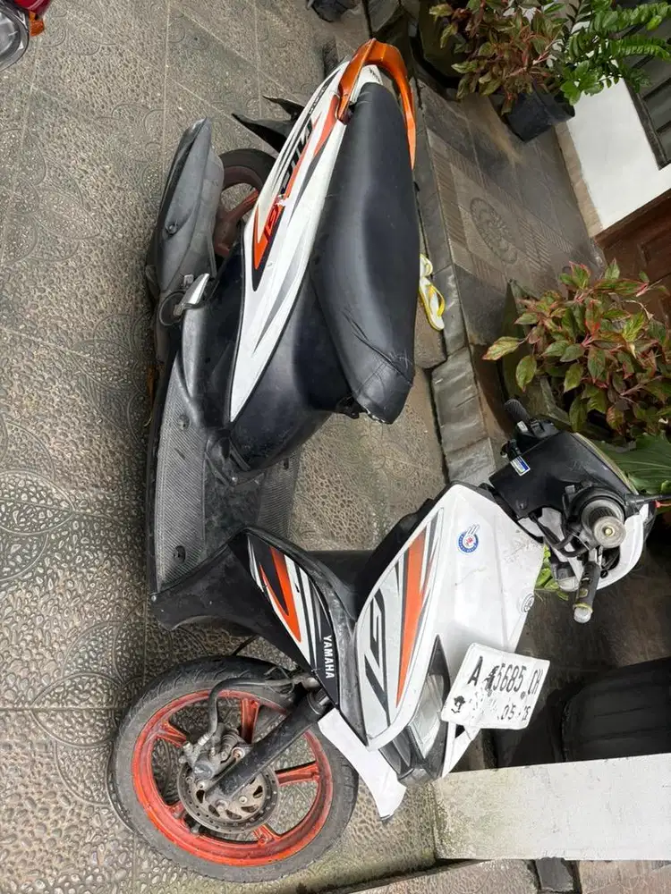 Di jual motor Mio Gt 115cc Tahun 2014 Lengkap Pajak Off