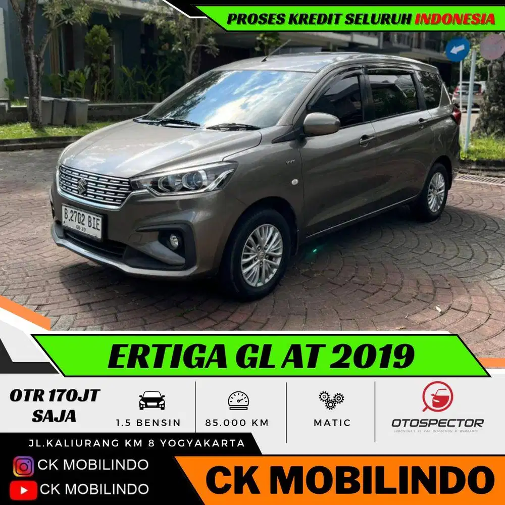 Suzuki All New Ertiga GL Matic 2019 ORISINIL DP Minim Xl7