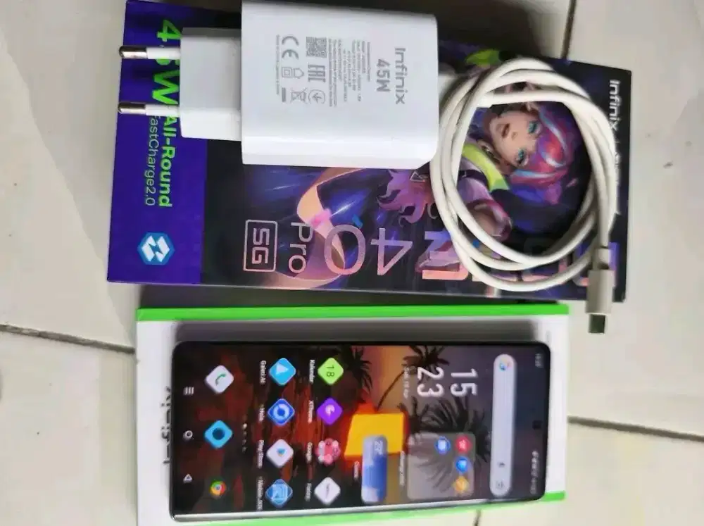 Infinix note 40 pro 5G, Fullset