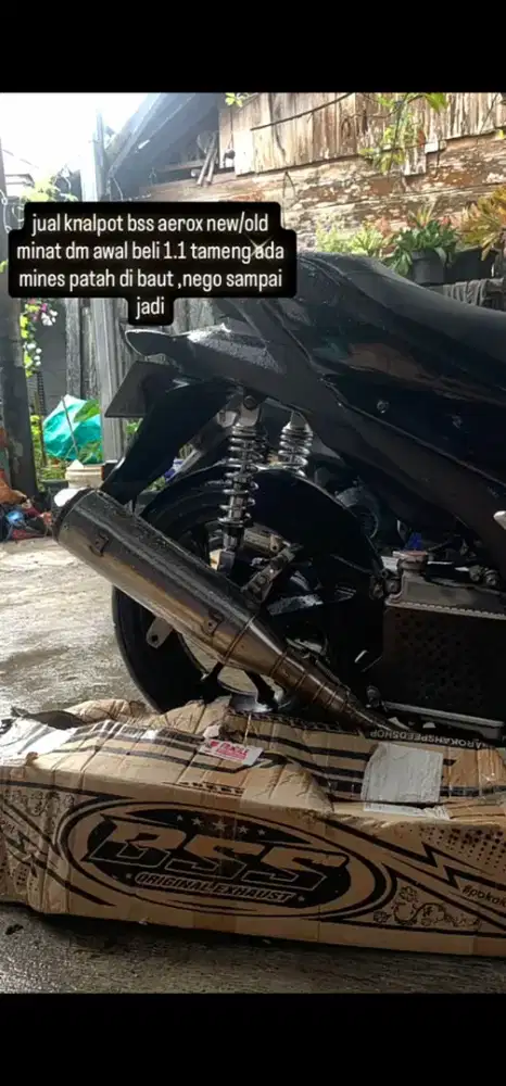 Jual knalpot Aerox