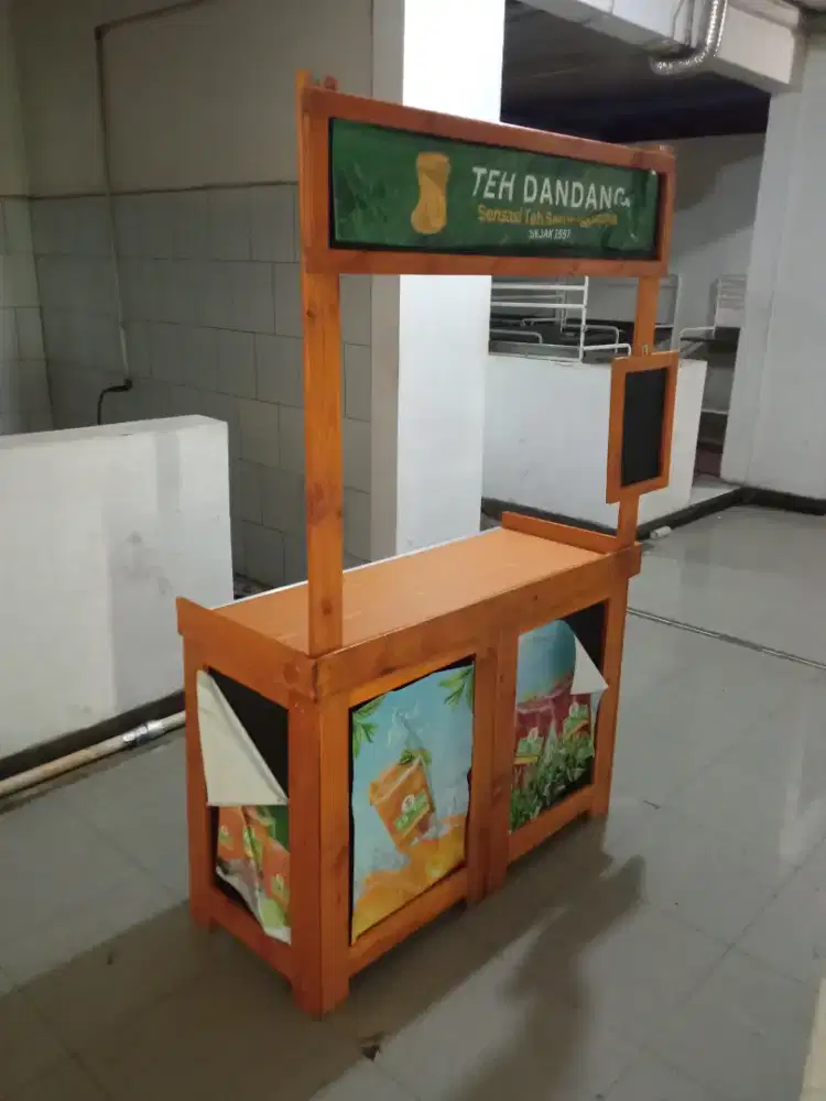 Gerobak booth dijual kondisi baru