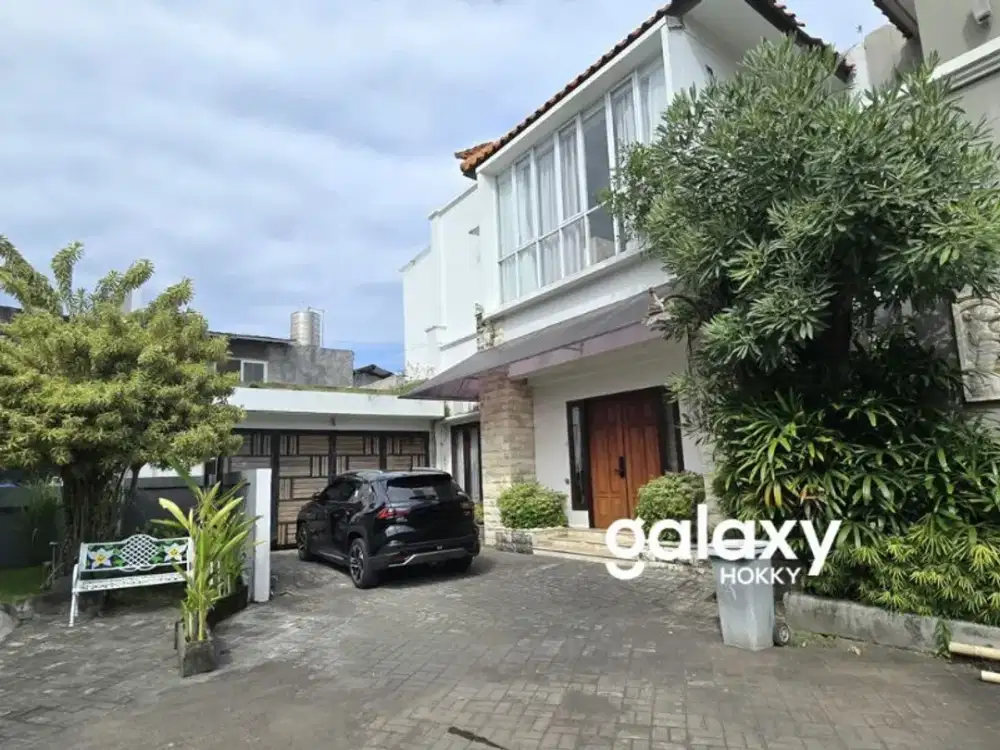 DIJUAL RUMAH MEWAH STRATEGIS DI KAWASAN ELIT SANUR SIAP HUNI