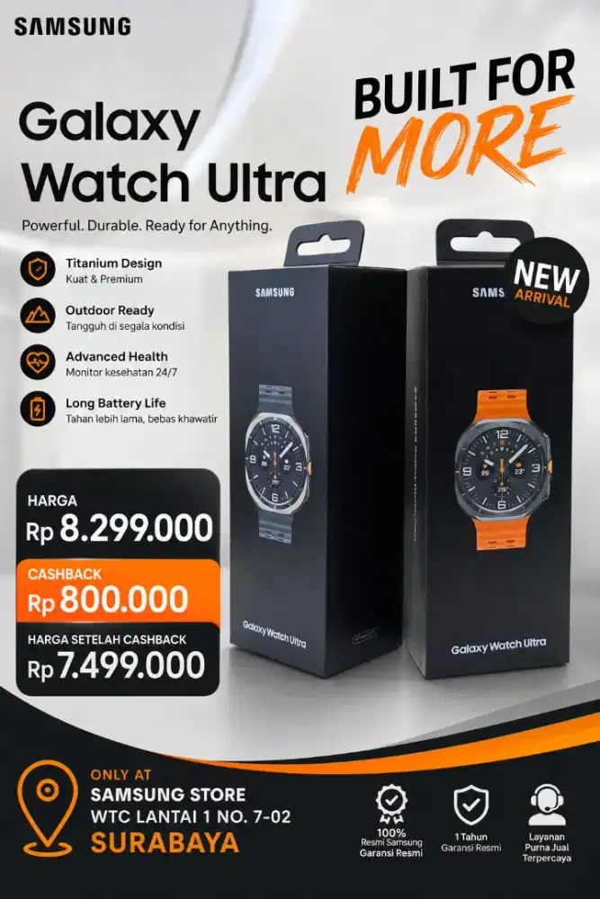 Samsung Galaxy watch Ultra promo