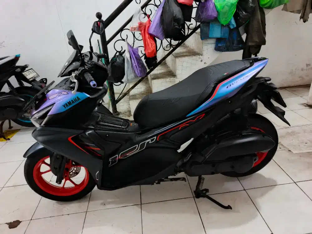 Jual beli aerox th2023 samping kompelik Andika hairi motor bjm