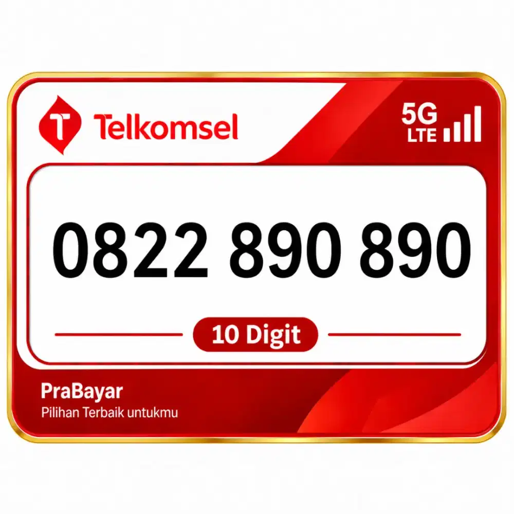 Nomor Cantik 10 Digit Telkomsel