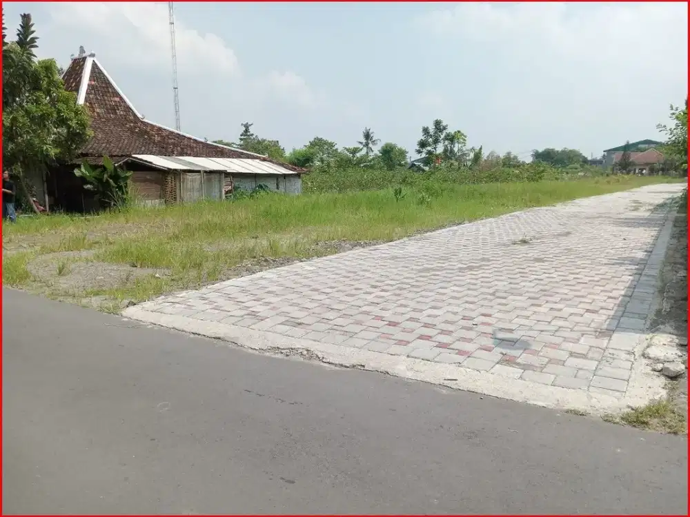 Dekat Ring Road Utara Jual Tanah Yogyakarta di Jl. Damai