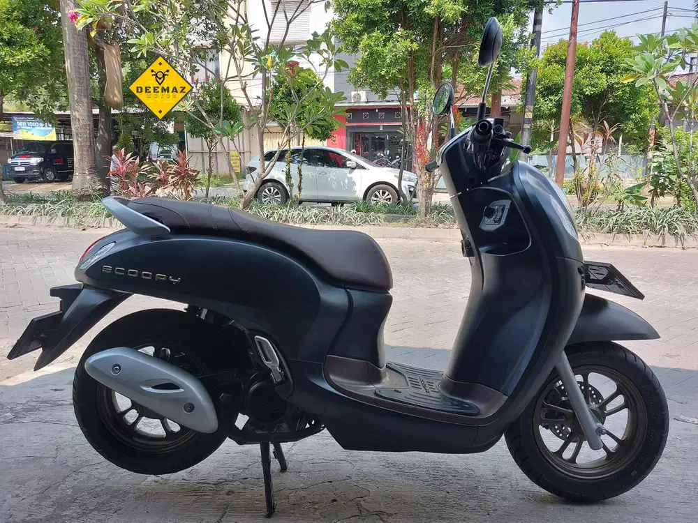 (DP 300 Rb)‼️ Scoopy Prestige Keyless Hitam 2024 Cash & Kredit