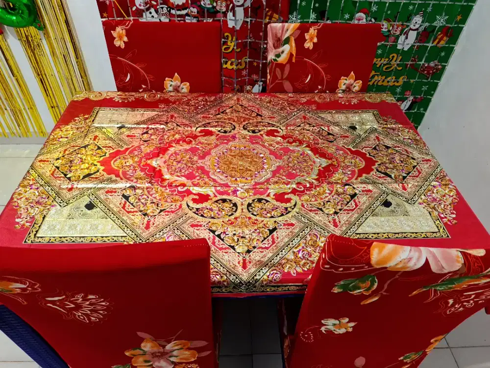 Di jual meja makan kursi 4