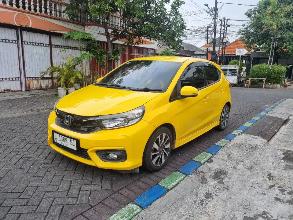 HONDA ALL NEW BRIO 1.2 RS A/T 2020 KUNING