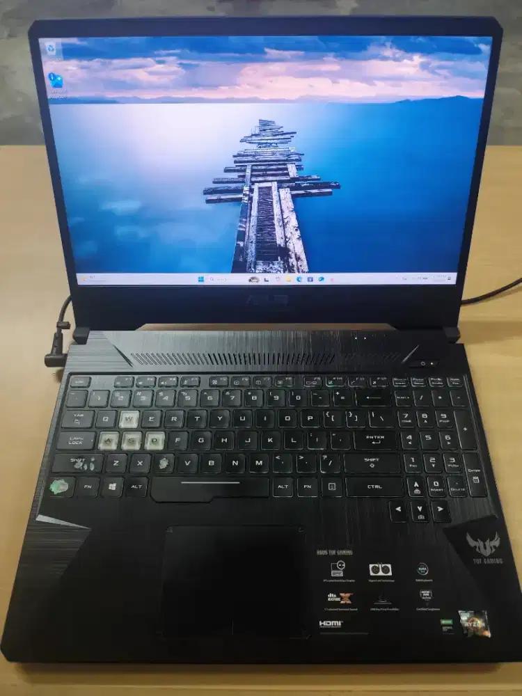 ASUS TUF FX505DD Ryzen 5 GTX 1050 RAM 16GB SSD NVMe 512GB - MASIH OKE!