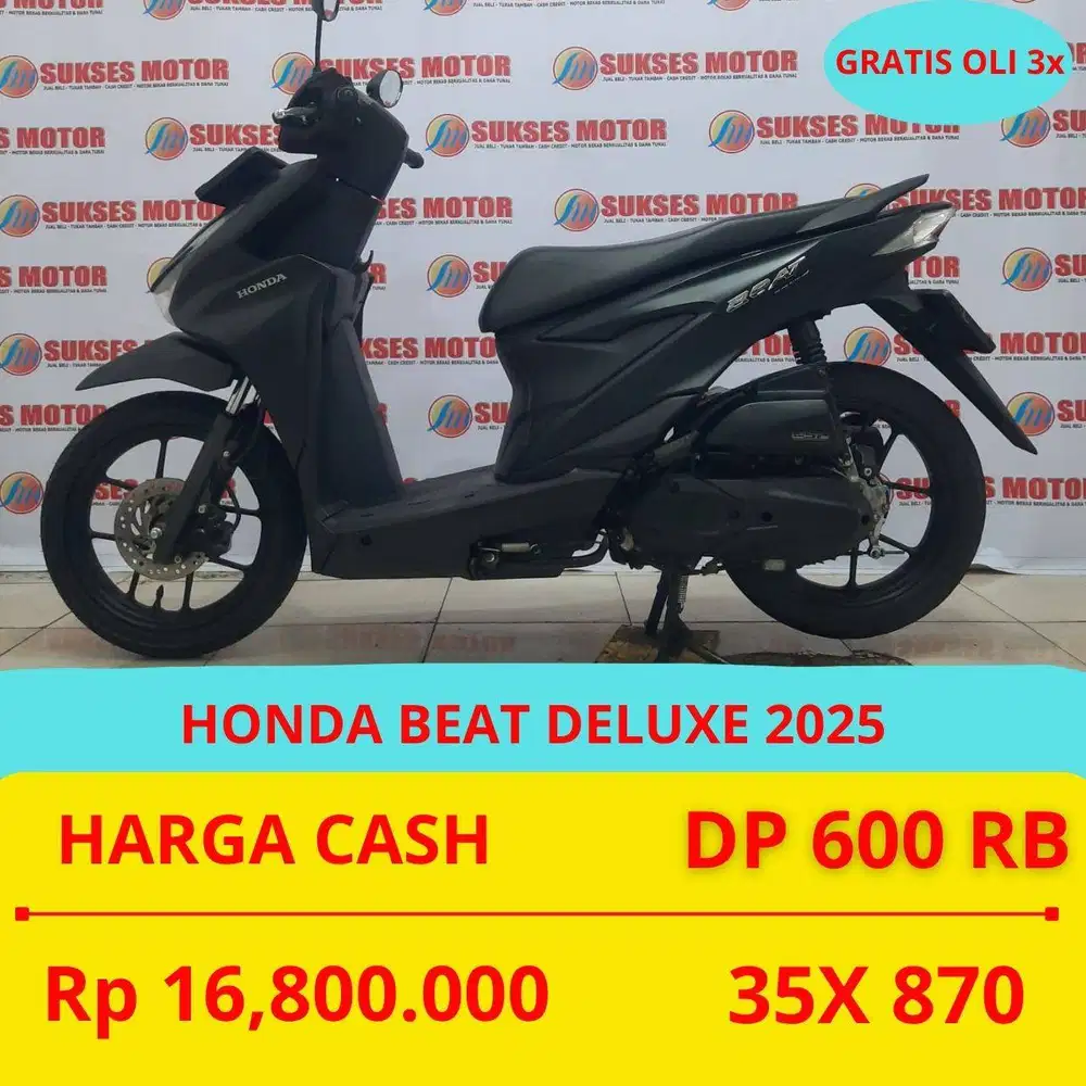 HONDA BEAT DELUXE 2025 CASH 16 JUTAAN GUYS
