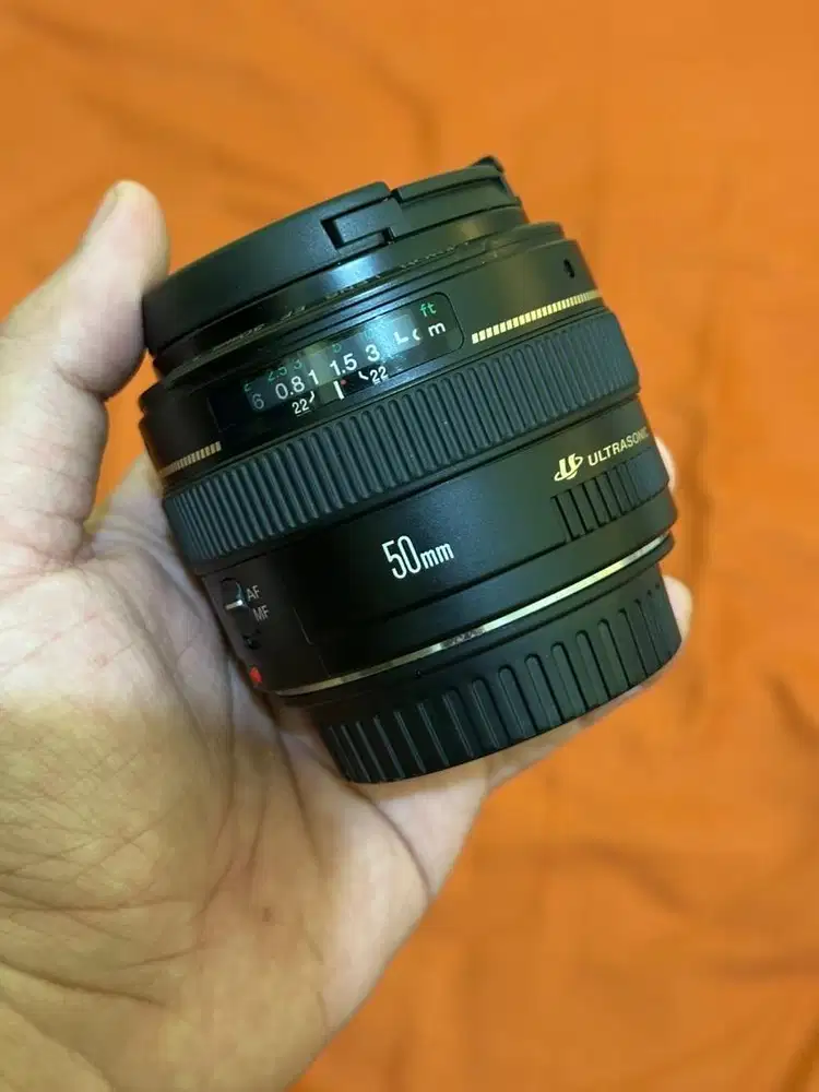 Lensa Canon 50mm f1.4 USM Like New