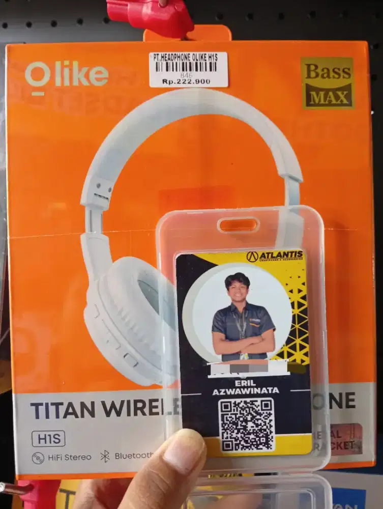 PT. HEADPHONE OLIKE HIS l ATLANTIS DAHSYAT