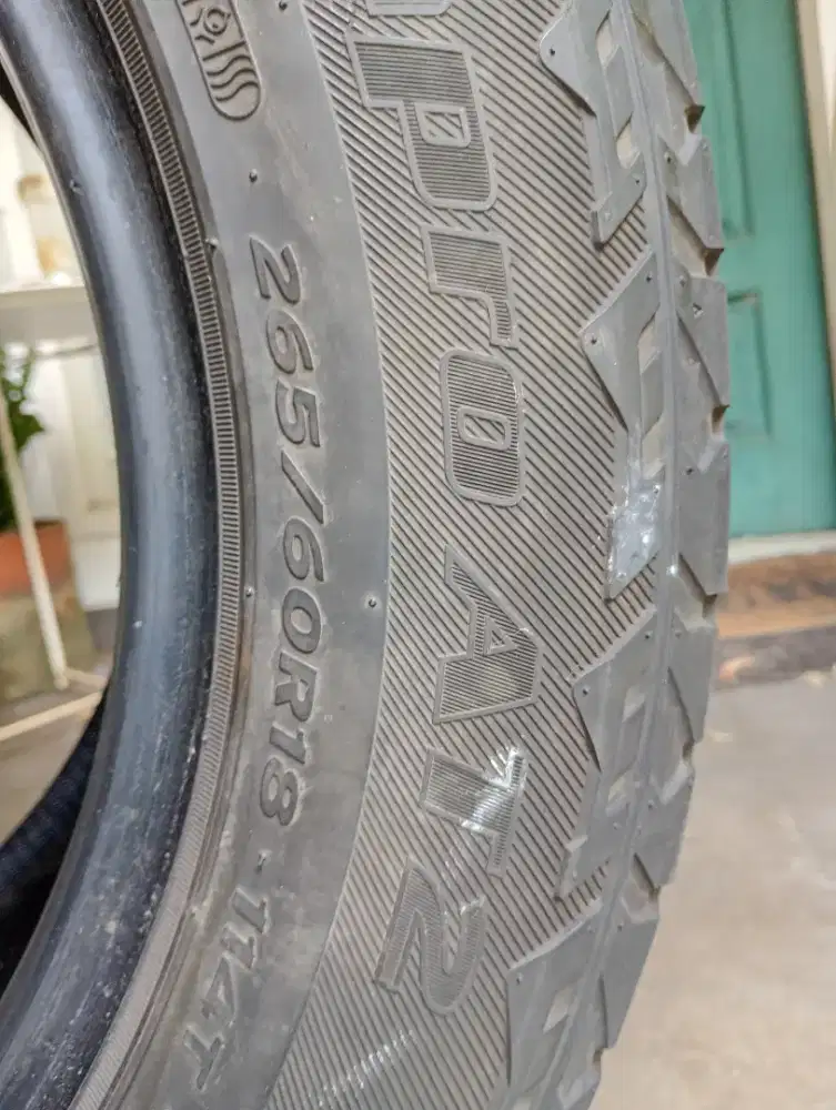 Ban Fortuner Hankook dynapro at 265 18