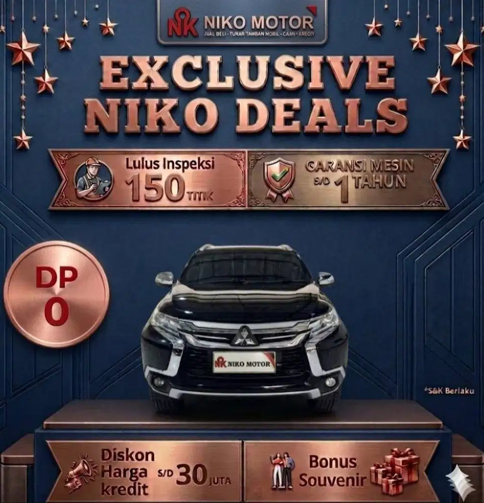 (ANTIK KM53RB) PAJERO DAKAR ULTIMATE 2019 AT :2018|2020