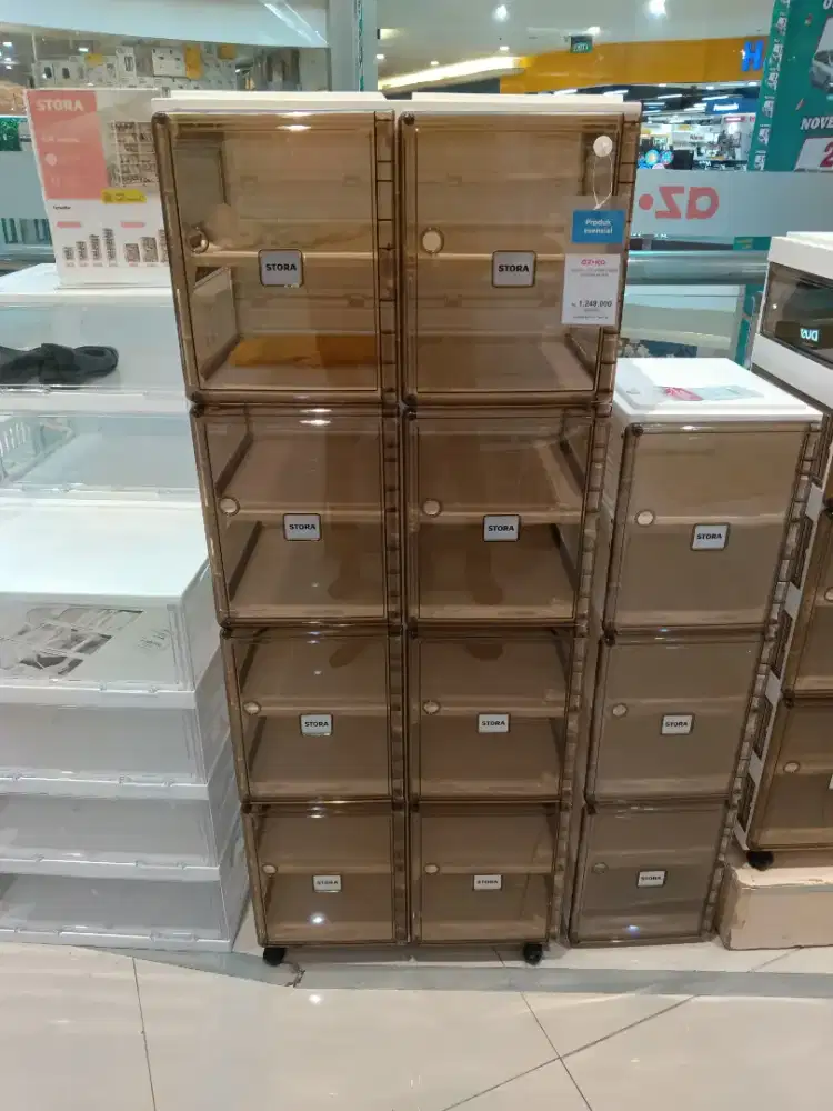 16 SHELF COLLAPSIBLE SHOE STORAGE