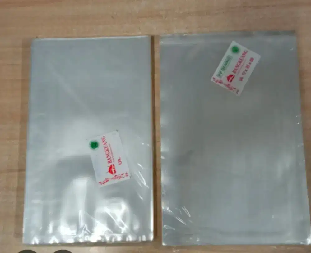 Plastik PP uk. 12x25  tebal 0.8 micron