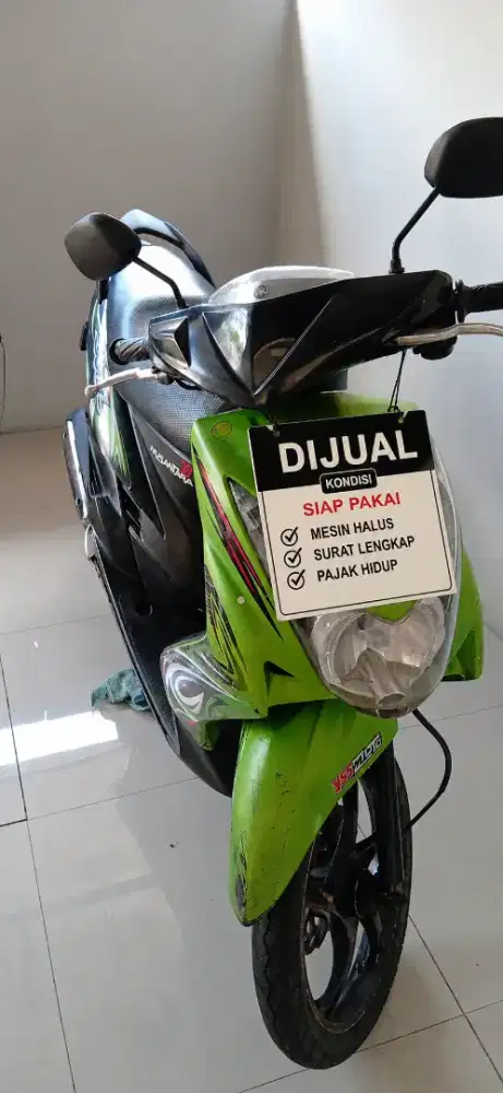 Mio Soul Hijau , Tinggal pakai mesin normal