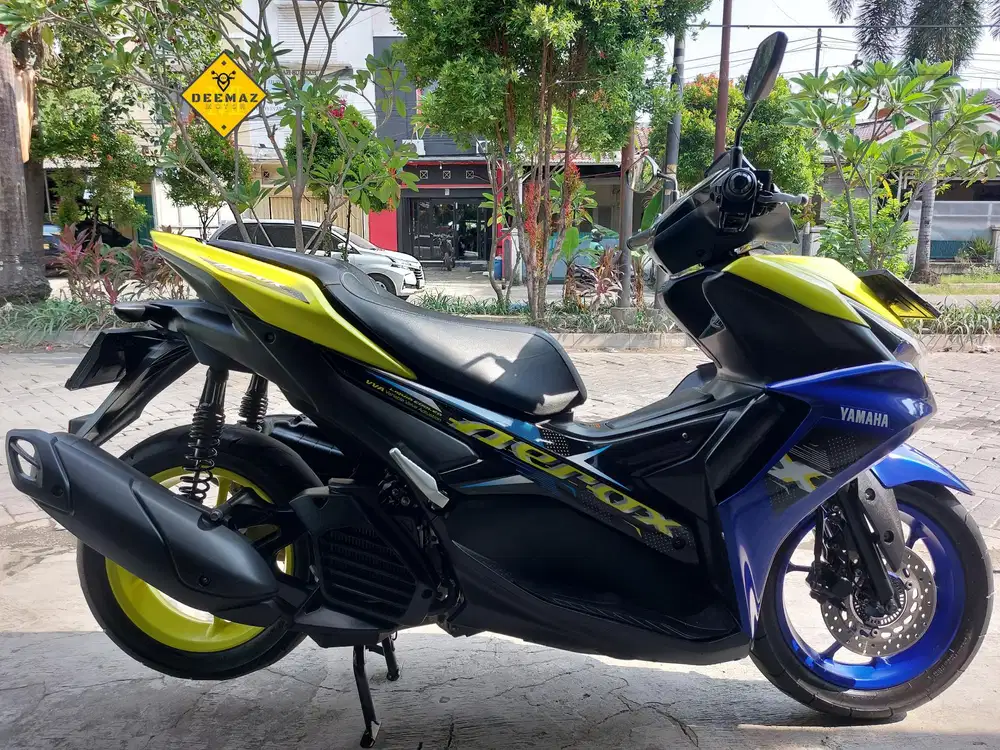 (DP 300 Rb)‼️ Aerox 155 Connected Kuning Biru 2023 Cash & Kredit