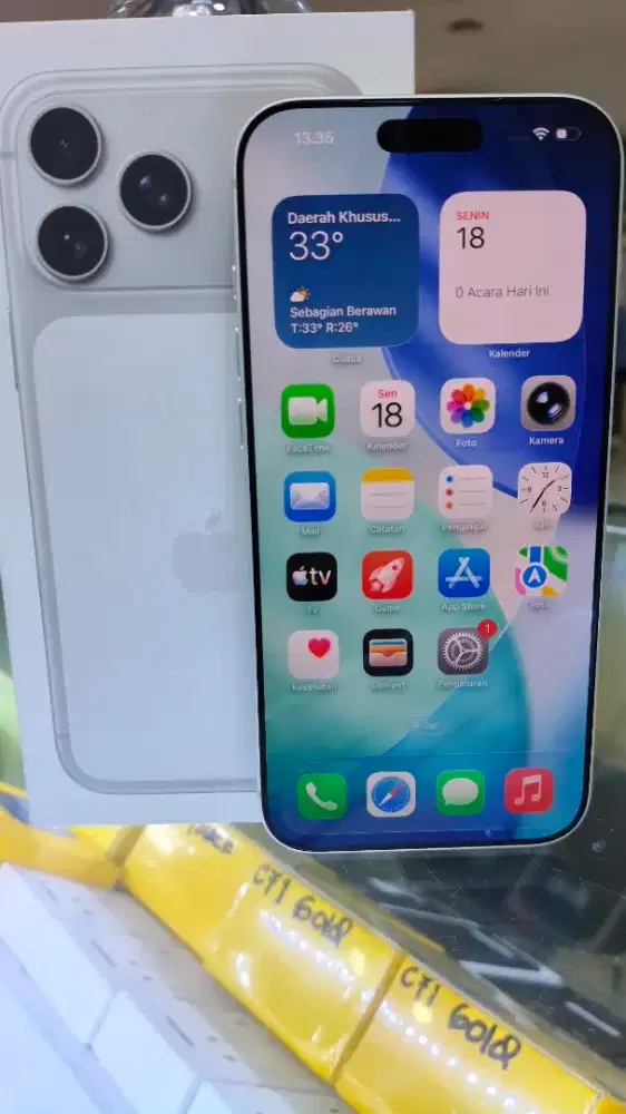 Iphone 17 Pro Max 256 Bekas Garansi iBox sampai Mei 2027