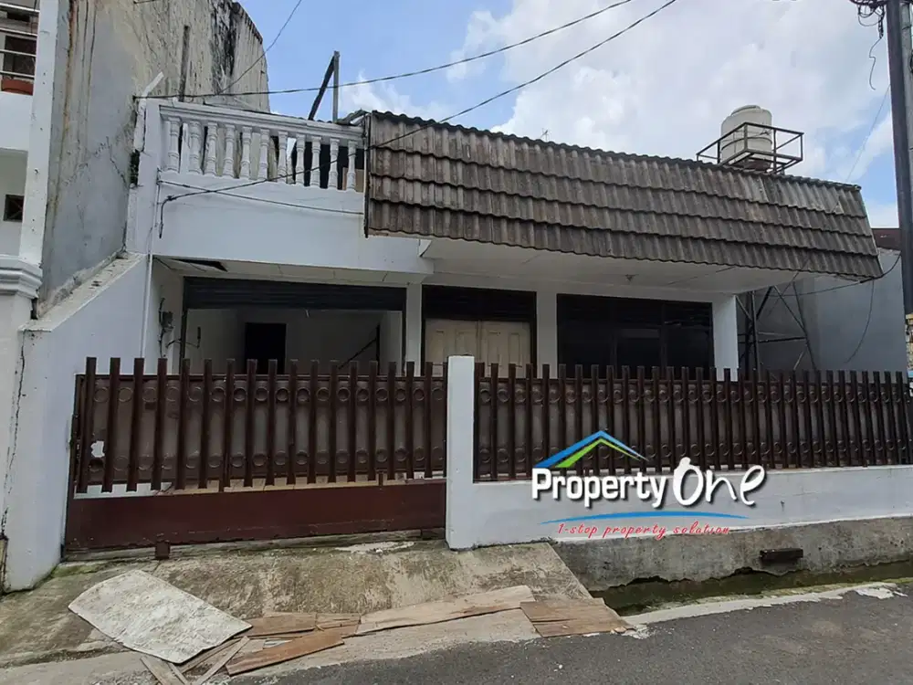 Jual Rumah Tua 2 Lantai di Pulo Gadung Jakarta Timur Dekat Kawasan Pulomas dan Kelapa Gading