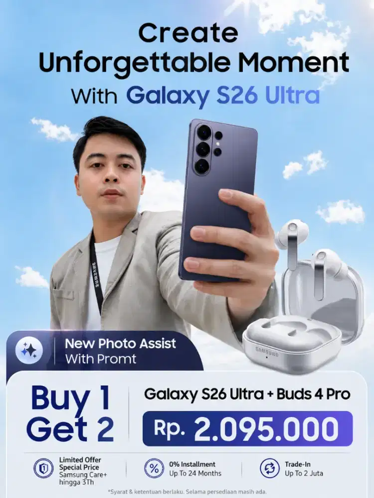BUY 1 GET 2 GALAXY S26 ULTRA