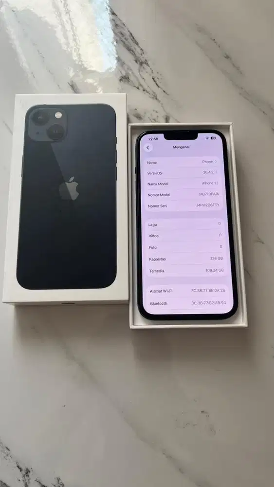 iPhone 13 128gb iBox Midnight bh 88