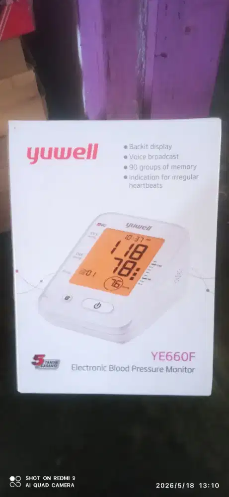 Tensimeter Digital Yuwell YE 660F