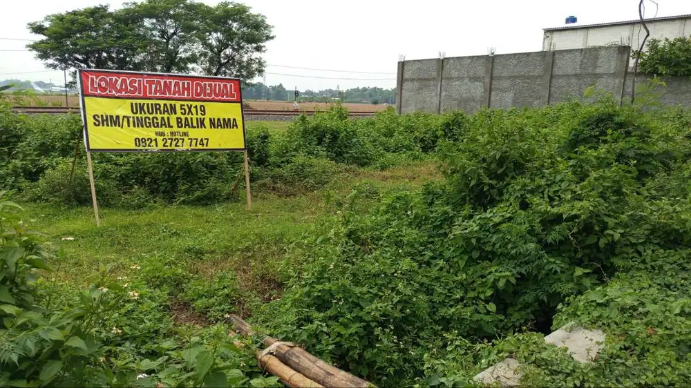 DIJUAL TANAH NOL JALAN RAYA