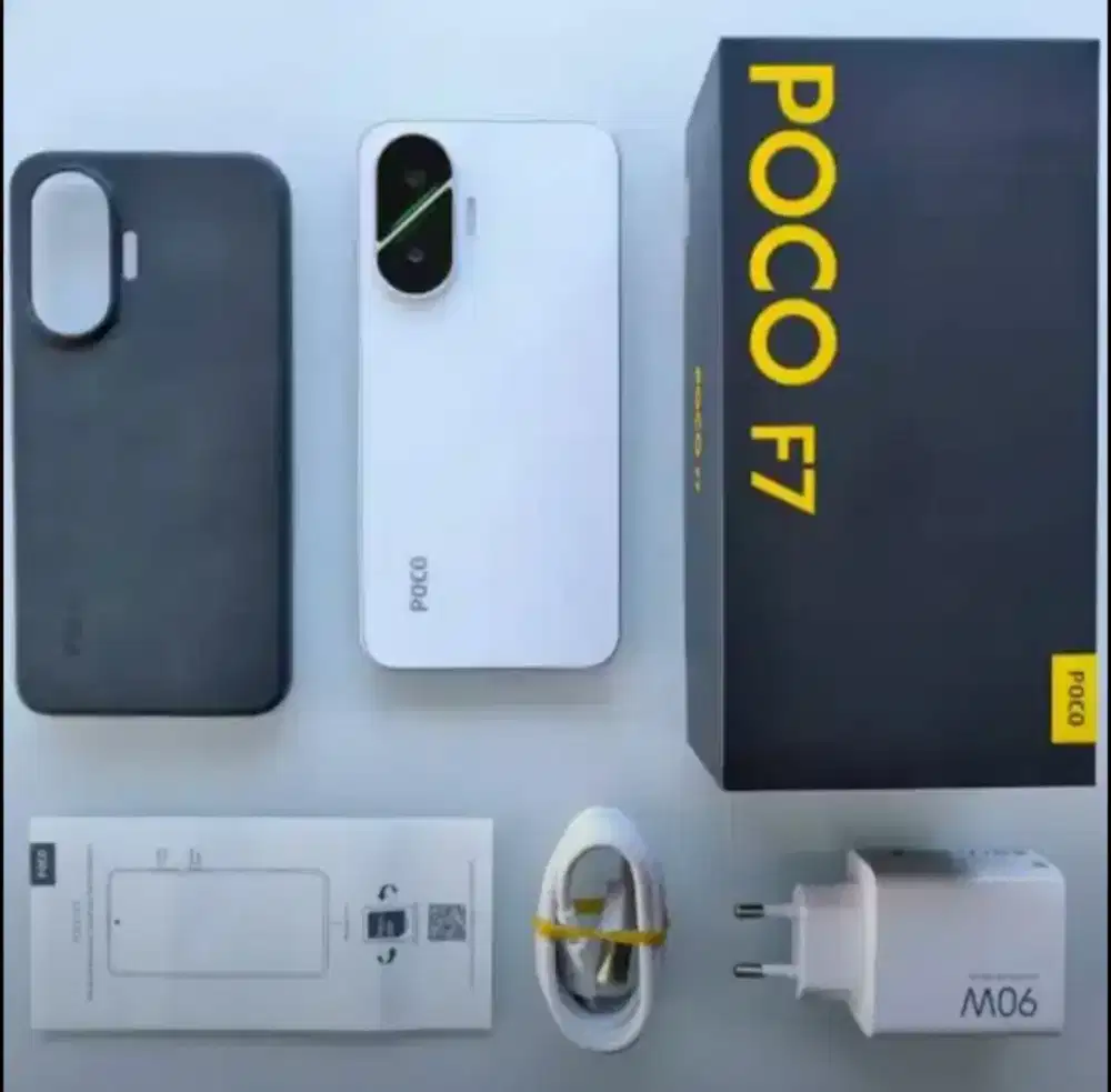 Poco F7 fullset white 12/512