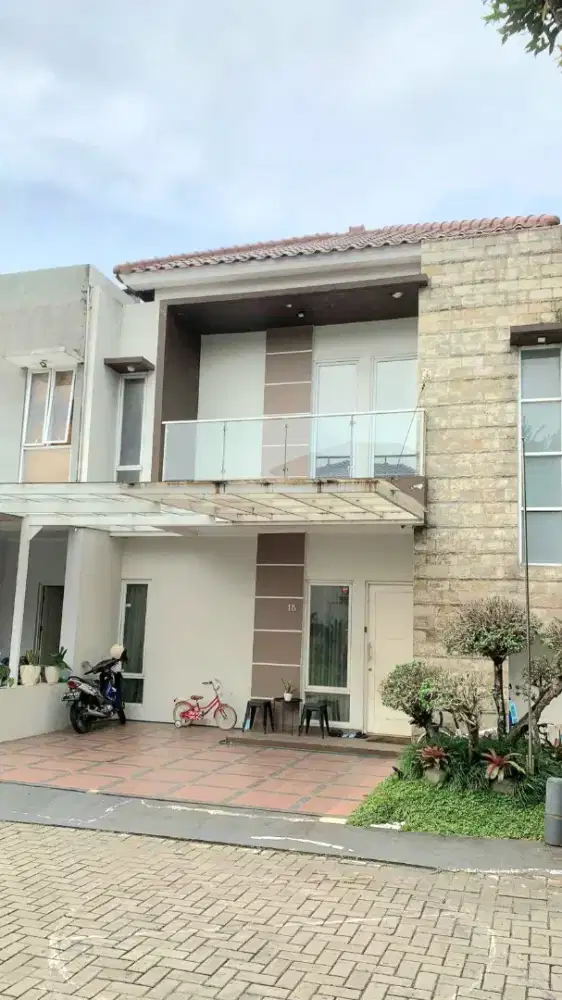 Rumah dalam cluster di Cirendeu, Ciputat.
