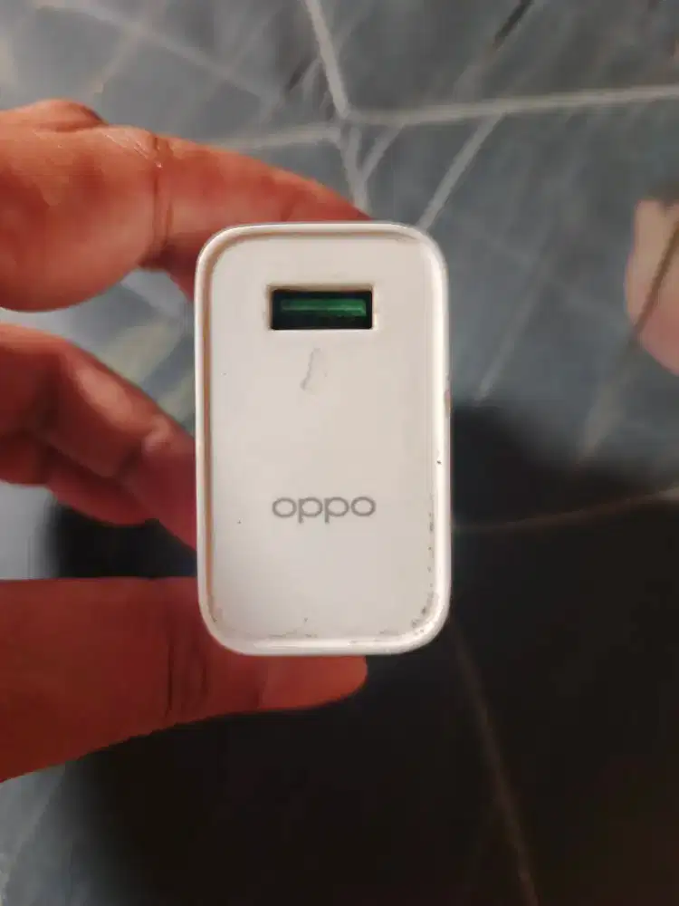 kepala charger Oppo supervooc 30watt original