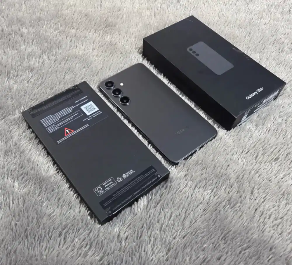 Samsung S24+ 12/512GB Onyx Black Mulus-Fullset Original