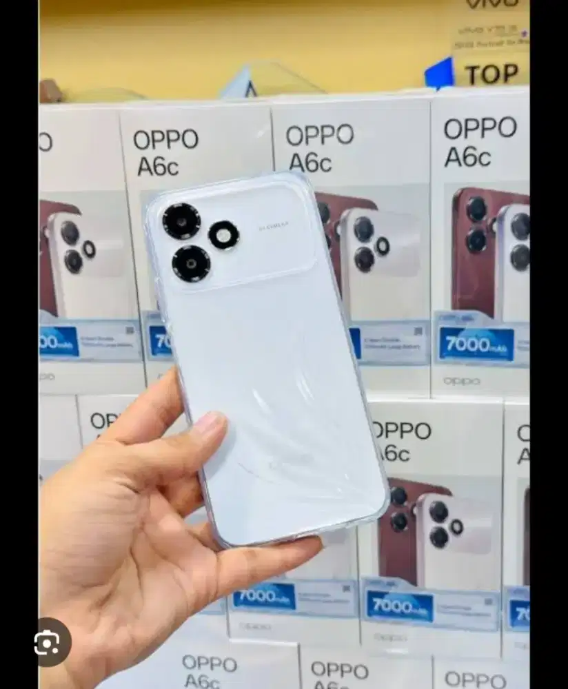 PROMO HP OPPO A6C RAM 4+4/128 BARU SEGEL SUDAH TAHAN AIR DAN DEBU