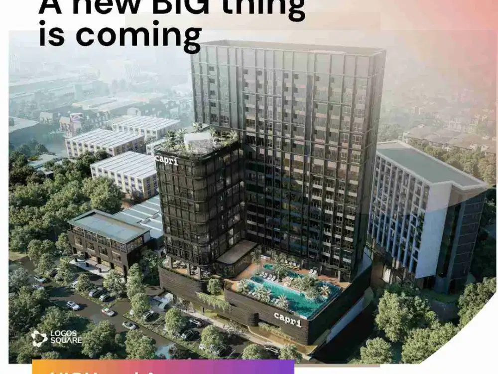 dijual Apartment Baru Logos Square Penuin High end living tengah kota dan bisnis Batam terbaik