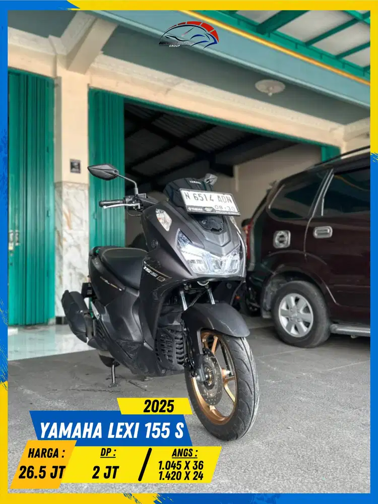 YAMAHA LEXI S 155 2025 LIKE NEW MASZEHH HIKMAH MOTOR KEPUH