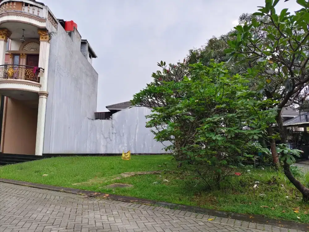 Kavling Hoek Siap Bangun Cluster New Sakura Kota Modern Tangerang – 117m²