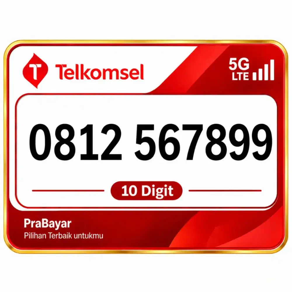 Nomor cantik 10 digit telkomsel