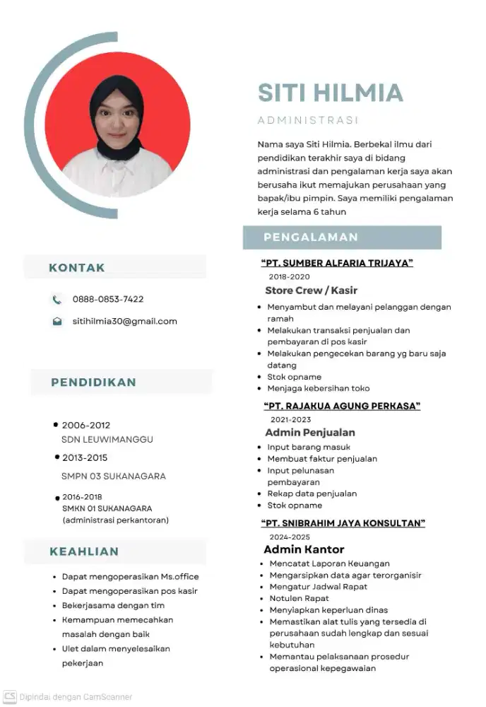 Cari Pekerjaan Admin/Kasir