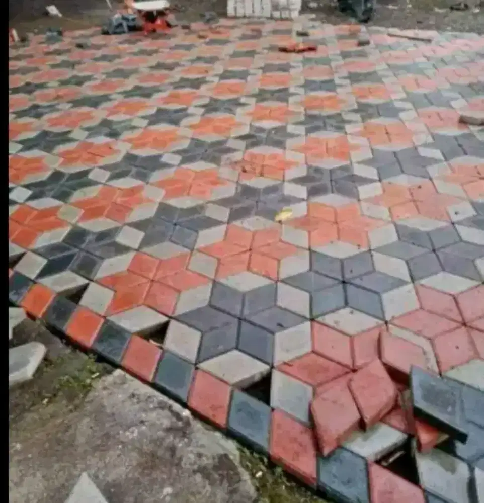 Paving block beton